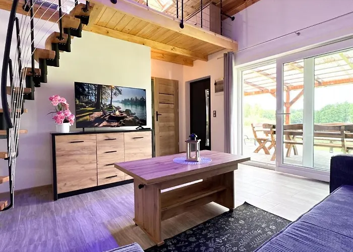 Nad Jeziorem Сasa de vacaciones Siemczyno